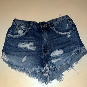 Zara jean shorts